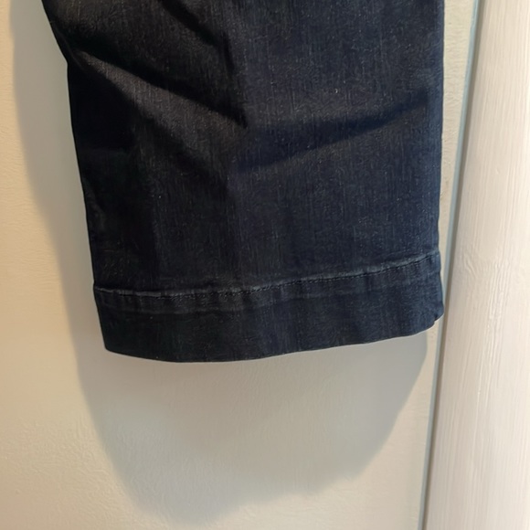 Code Bleu high waist wide leg dark denim jean size 4 NWT - Picture 7 of 9
